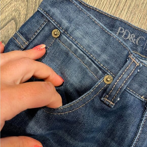 Paper Denim & Cloth Boys Straight Leg Jeans Whisker Denim Medium Wash Size 12 - Picture 3 of 10